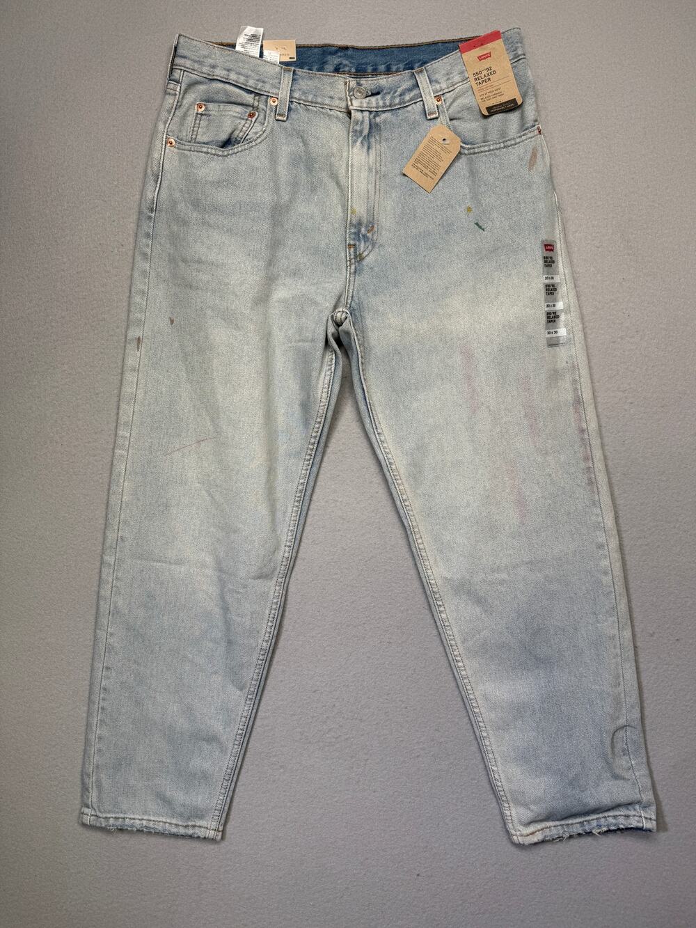 Levi's Men's 550 '92 Relaxed Taper Jeans Waves/ Penmark 33x30 $80